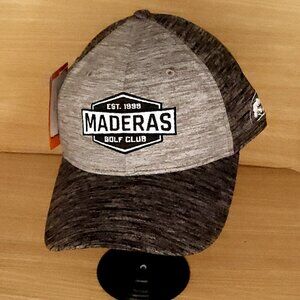 Pukka Mens New Maderas Golf Club Grey Teck Fabric Hat